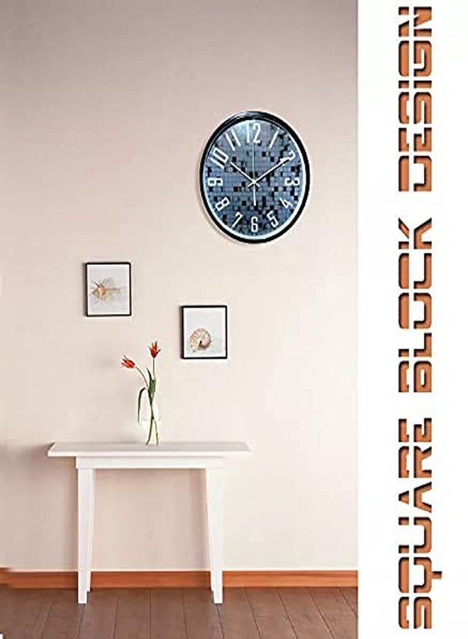 ZIVIK Wall Clock 12 Inch, Round Clock for Livingroom Bedroom Office Kitchen Decorative Wall Clock 30CM Non-Ticking Silent Movement - Image 2